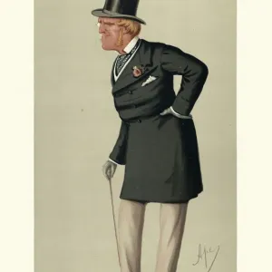 Turf Reformer Viscount Henry Chaplin, Vanity fair caricature Turf Reformer Viscount Henry Chaplin, Vanity fair caricature