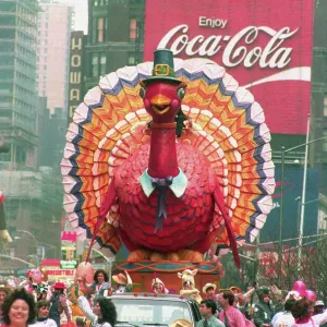 Turkey Float in Macy's Thanksgiving Day Parade Turkey Float in Macy's Thanksgiving Day Parade