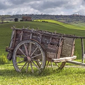 Tuscany Wooden Cart