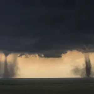 Twin Tornadoes, Colorado USA Twin Tornadoes, Colorado USA