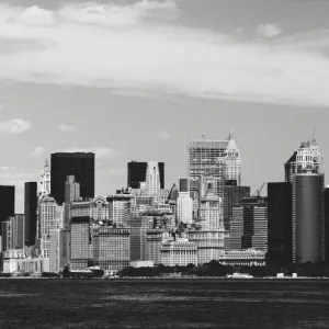 New York City Print: Twin Towers and Sailboat New York City Print: Twin Towers and Sailboat