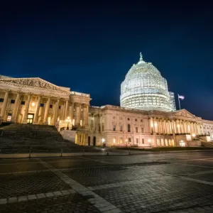 Blue Hour U.S. Capitol Building Print Blue Hour U.S. Capitol Building Print