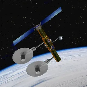 SIGINT Satellite Print, 3D Scale Model Rendering SIGINT Satellite Print, 3D Scale Model Rendering