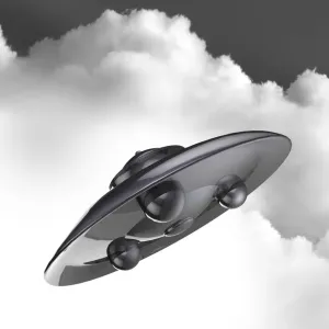 UFO, illustration UFO, illustration