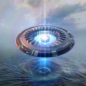 UFO, illustration UFO, illustration
