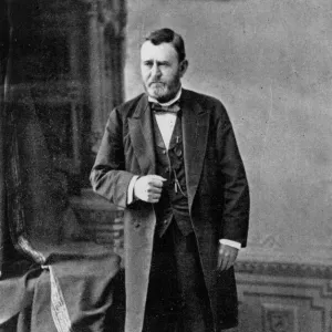 Famous Military Leaders Framed Print Collection: General Ulysses Simpson Grant (1822-1885)