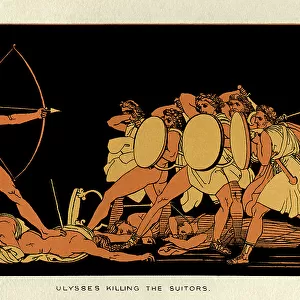 Ulysses killing the suitors