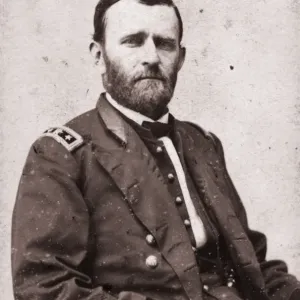 Ulysses Grant Print circa 1870 Ulysses Grant Print circa 1870