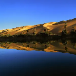 Umm El Maa Oasis Lake