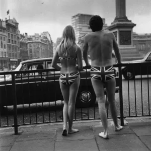 Union Jack Trunks Print, 23rd October 1969 Union Jack Trunks Print, 23rd October 1969