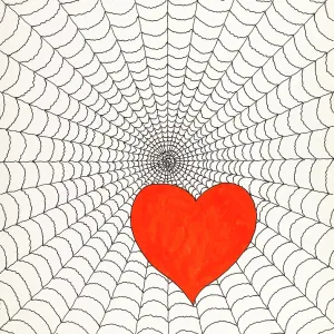 "Untitled, by Mario De Biasi, from the "Hearts" series "Untitled, by Mario De Biasi, from the "Hearts" series