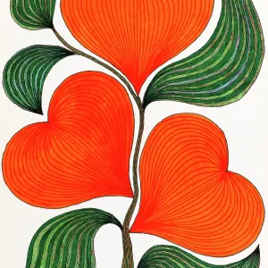 "Untitled, by Mario De Biasi, from the "Hearts" series, 1996, 20th Century, drawing"