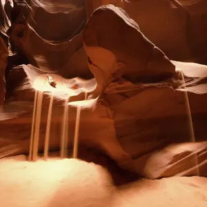 Upper Antelope Canyon - Sand Fall Upper Antelope Canyon - Sand Fall