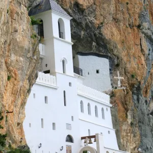 Upper church of Ostrog Monastery, Montenegro