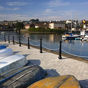 Upturned Boats On The Quayside In Kinsale Town