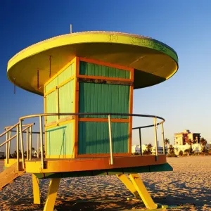 Miami Lifeguard Station Print Miami Lifeguard Station Print