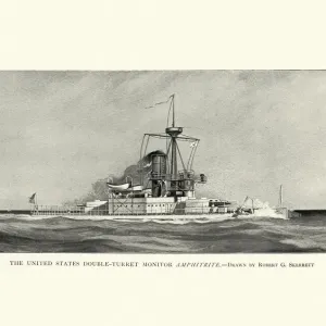 USS Amphitrite Monitor Print