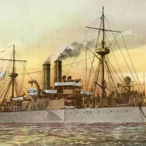 1898 USS Maine Print