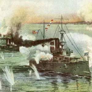 Battles & Wars Collection: Battle of Manila Bay (also known as Battle of Cavite)
