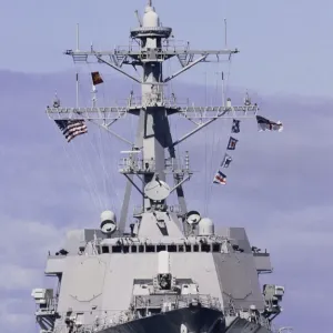 USS Winston S. Churchill Print