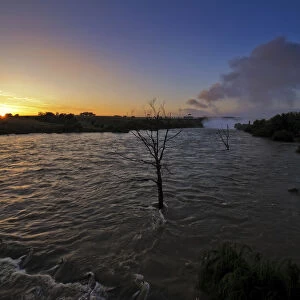 The Vaal Dam in Flood in January 2010, Gauteng Province, South Africa