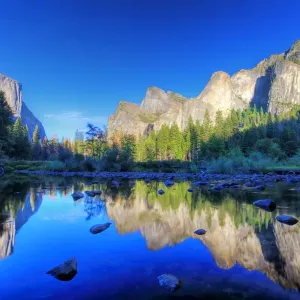 Valley View Point Print - Yosemite Valley Valley View Point Print - Yosemite Valley