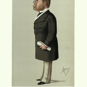 Vanity fair caricature, Henry Drummond Wolff, 1874, British diplomat