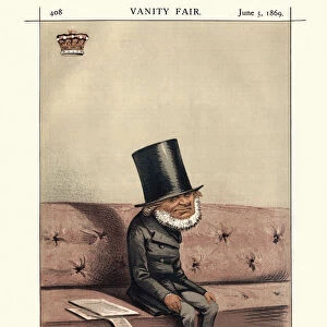 Vanity fair caricature of John Russell, 1st Earl Russell