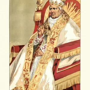 Vanity fair caricature of Pope Pius IX Vanity fair caricature of Pope Pius IX