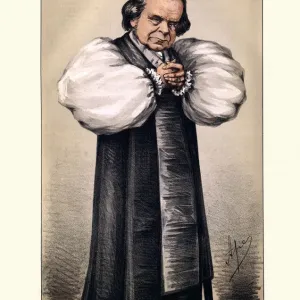 Vanity fair caricature of Samuel Wilberforce, Bishop of Oxford Vanity fair caricature of Samuel Wilberforce, Bishop of Oxford