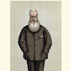Vanity fair caricature of Sir James Hudson, 1874, British diplomat