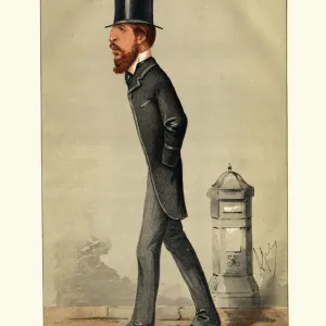 Vanity Fair Caricature of Spencer Cavendish, 8th Duke of Devonshire, 1869 Vanity Fair Caricature of Spencer Cavendish, 8th Duke of Devonshire, 1869