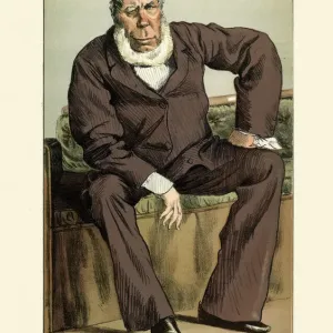 George Bentinck Print, Victorian Caricature George Bentinck Print, Victorian Caricature