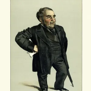 Sir John Pender Print, a Victorian-era caricature in print format Sir John Pender Print, a Victorian-era caricature in print format
