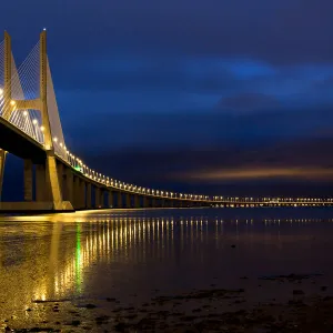 Vasco da Gama Bridge at Night