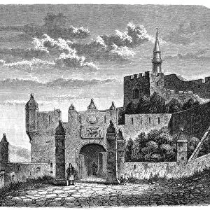 Venetian castle Gate to Coron
