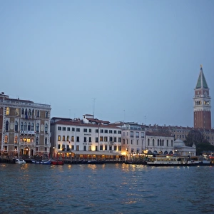 Venice, Canal Grande, Campanile