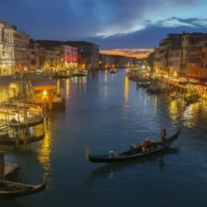 Venice Grande Canal Gondola Print Venice Grande Canal Gondola Print