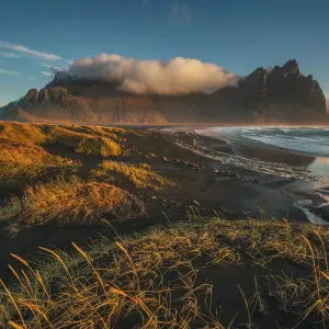 Vesturhorn Mountains at sunrise Vesturhorn Mountains at sunrise