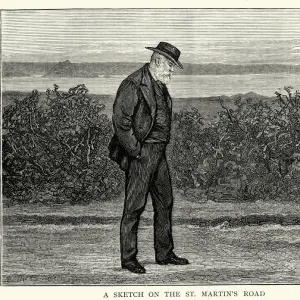 Victor Hugo in exile on Guernsey