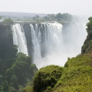 Victoria Falls, view from Zimbabwe, Zambezi River, Zambia, Zimbabwe, Africa Victoria Falls, view from Zimbabwe, Zambezi River, Zambia, Zimbabwe, Africa