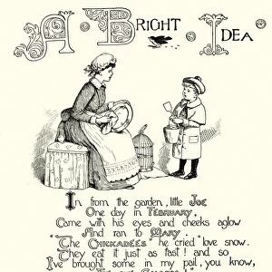 Victorian childrens poem - A Bright Idea