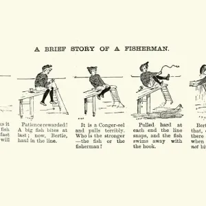Victorian Fisherman Print Victorian Fisherman Print