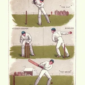 Victorian cricket players, Batsman, Wicket keeper, Bowler