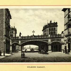 Victorian London - Holborn Viaduct Victorian London - Holborn Viaduct