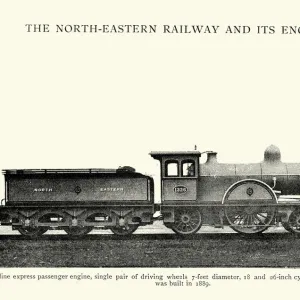 Victorian main line express passenger train