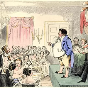 Victorian man giving a lecture