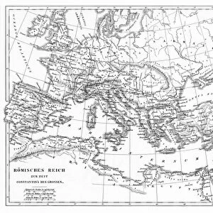 Victorian Map of The Roman Empire