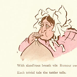Victorian satire, old gossip, vile Rumor swells