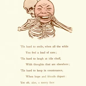 Depression Behind a Smiling Mask Print Depression Behind a Smiling Mask Print